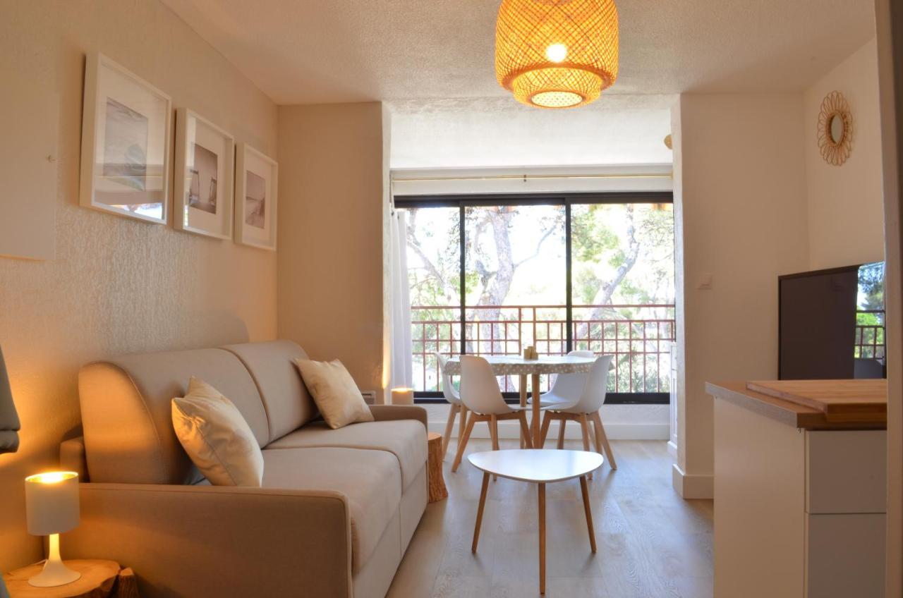 Studio Merbleuesoleil Classe 3 Etoiles 4 Pers Bord De Mer Бандоль Экстерьер фото